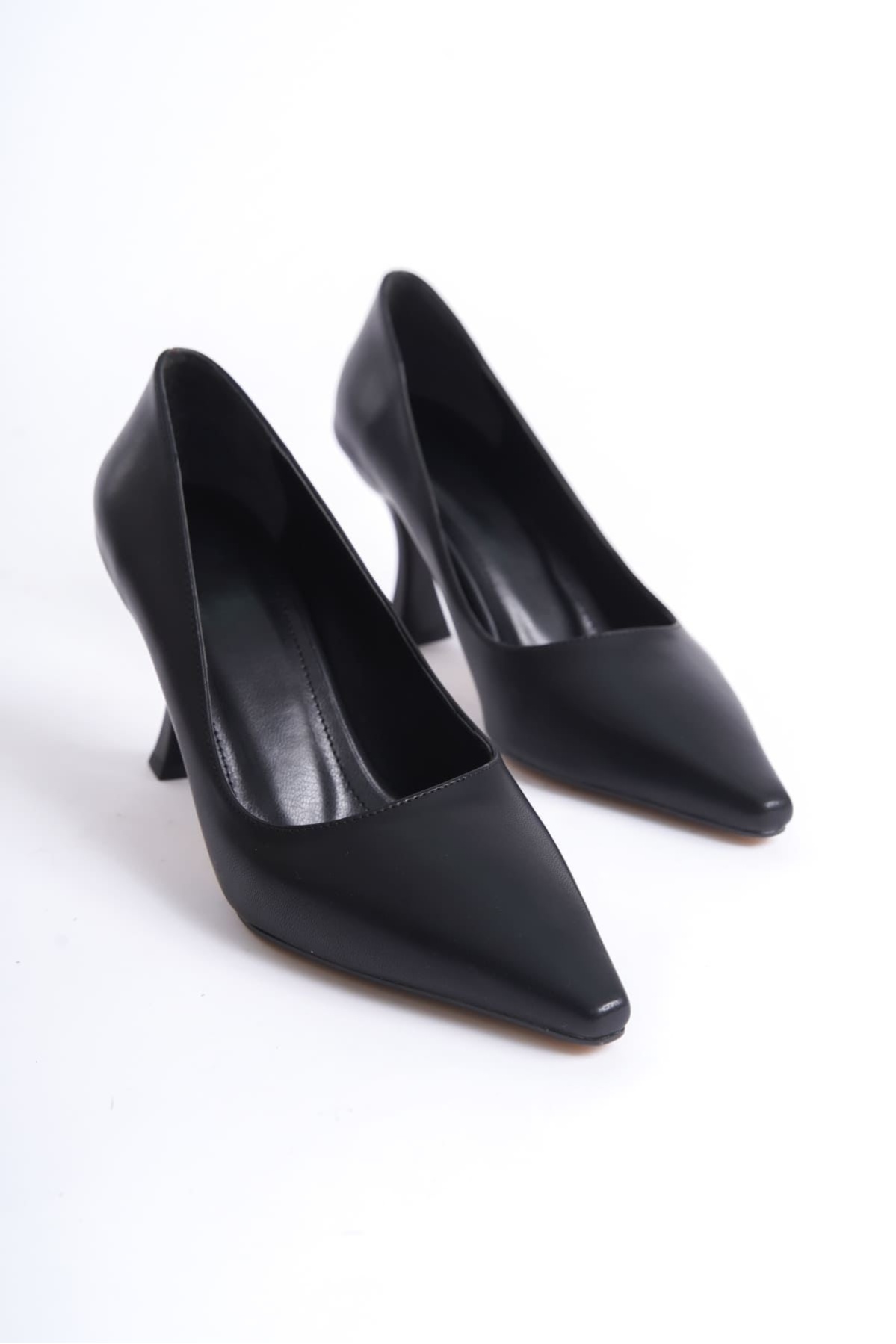 Cordelia Kadın Mat Siyah Stiletto