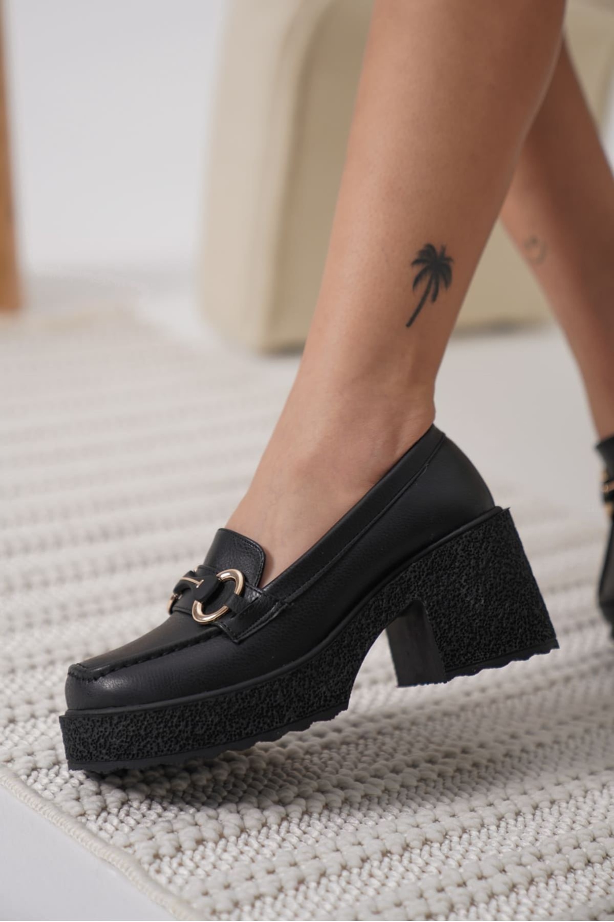 Leona Kadın Tokalı Günlük Ayakkabı