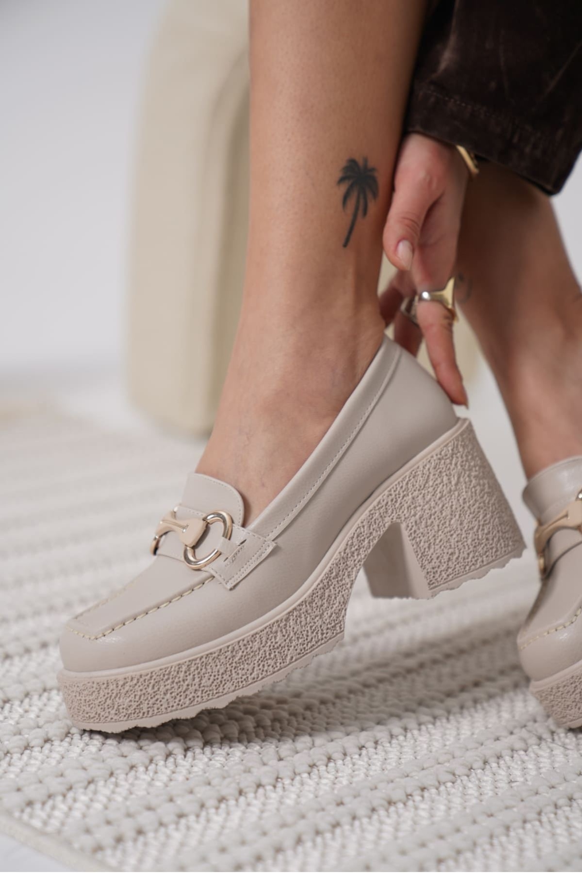 Leona Kadın Tokalı Günlük Ayakkabı