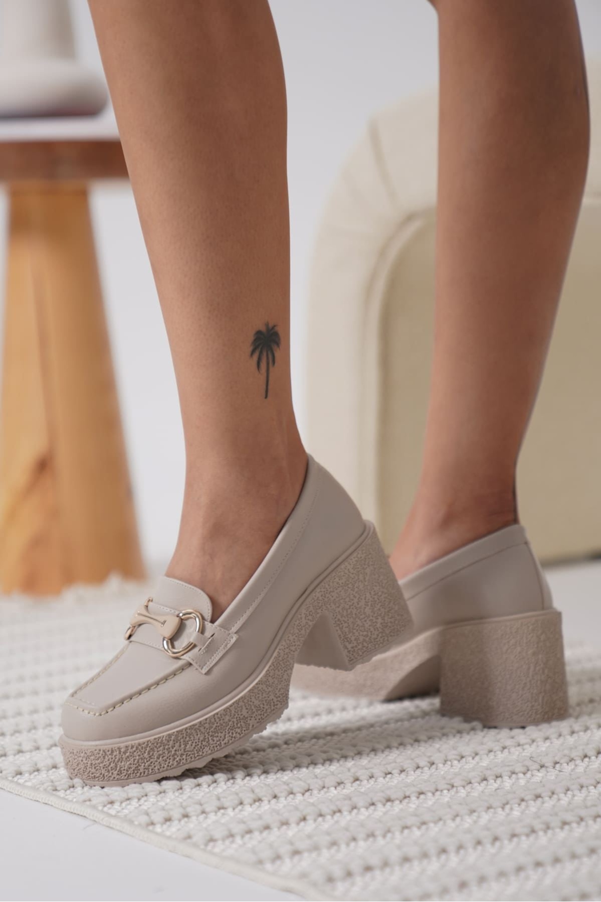 Leona Kadın Tokalı Günlük Ayakkabı