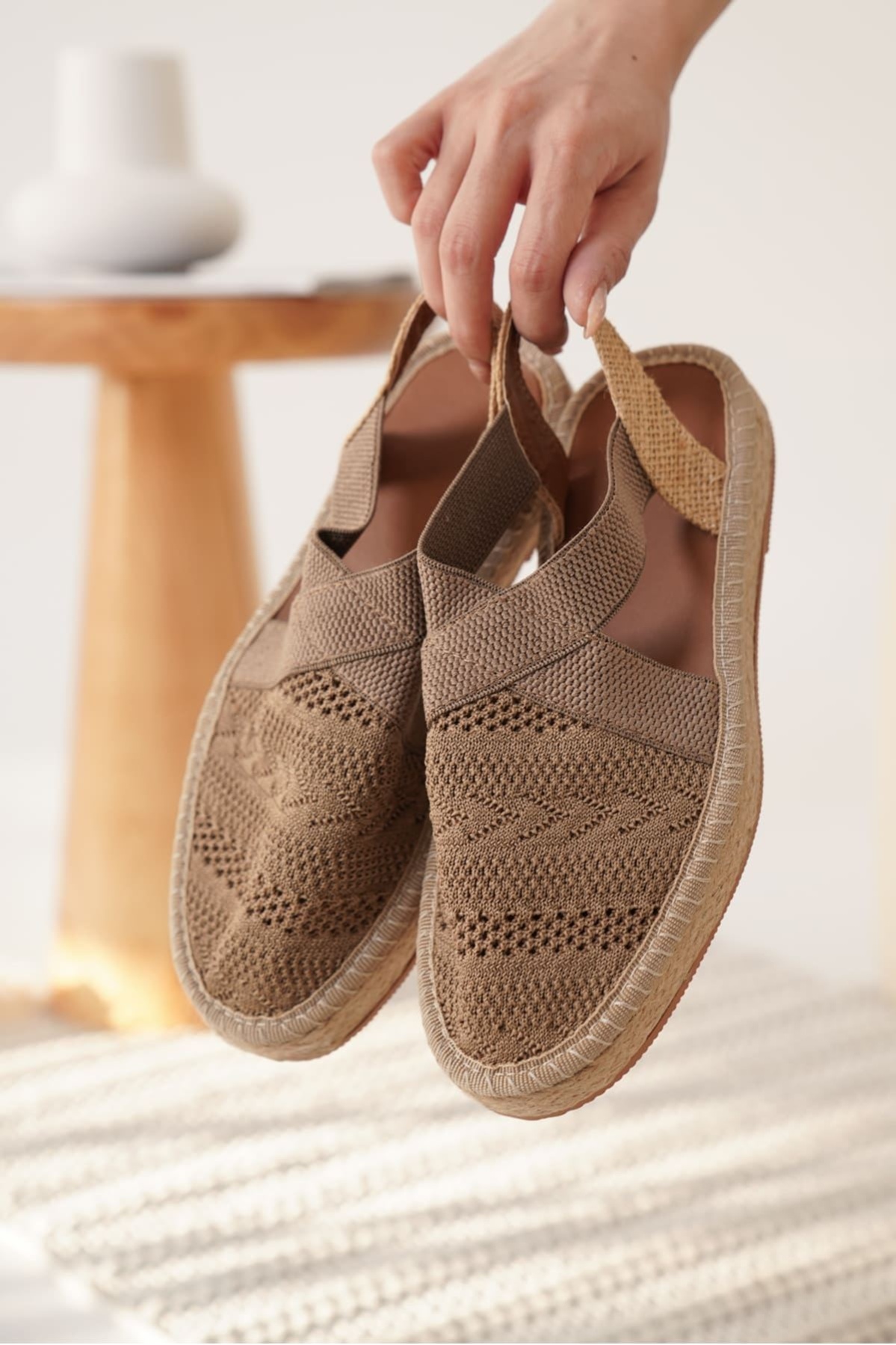 Rosa Kadın Vizon Espadril Ayakkabı