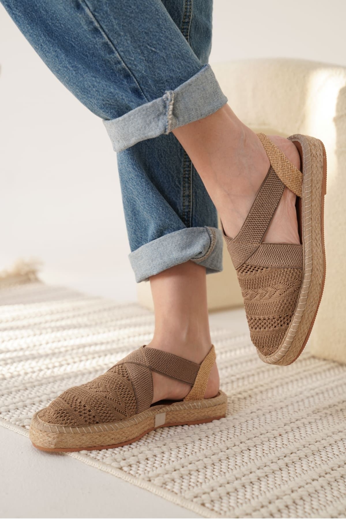 Rosa Kadın Vizon Espadril Ayakkabı