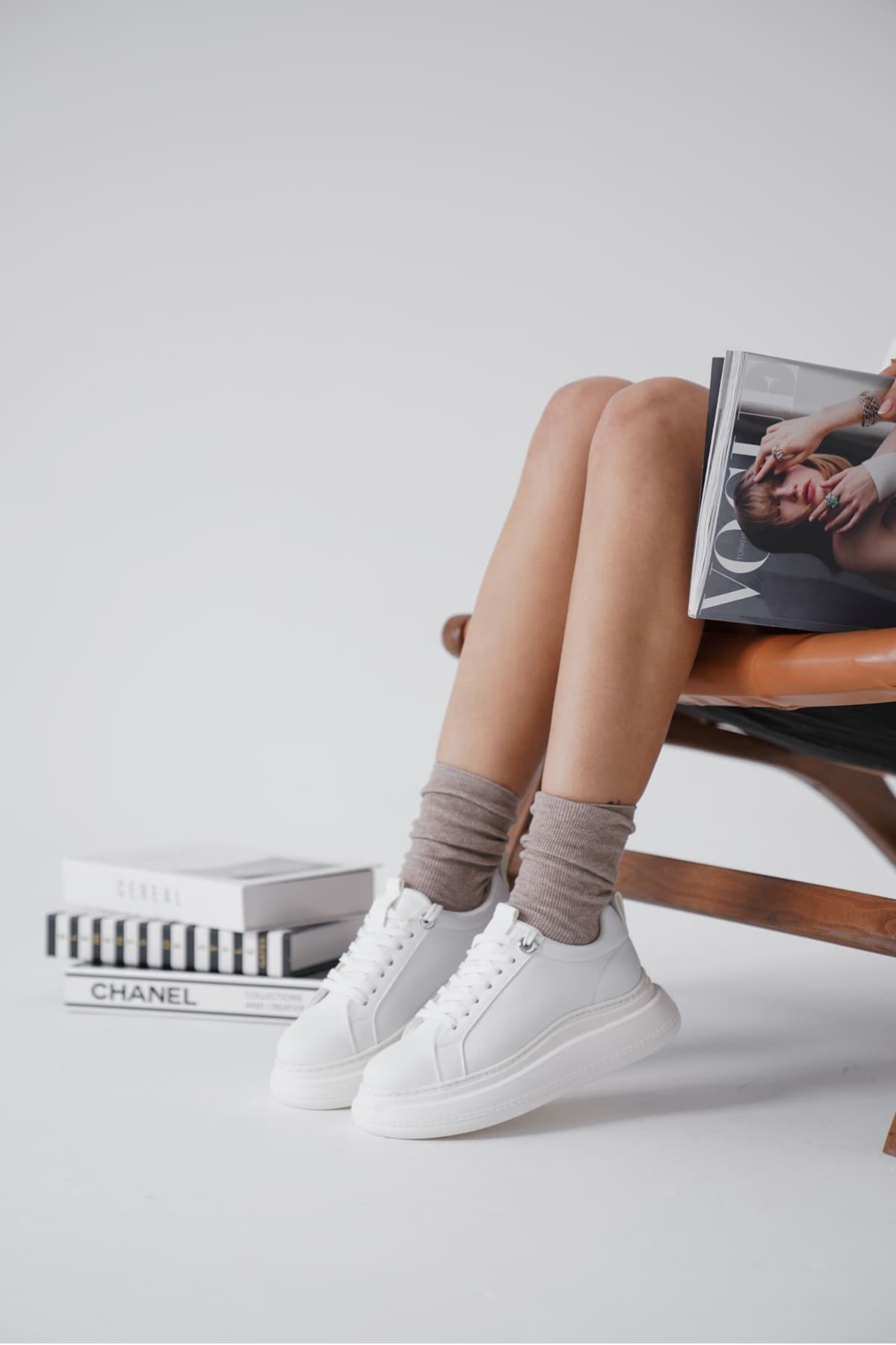 Freya Beyaz Kadın Spor Ayakkabı