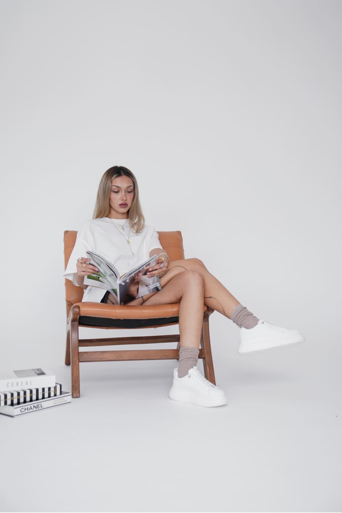 Freya Beyaz Kadın Spor Ayakkabı