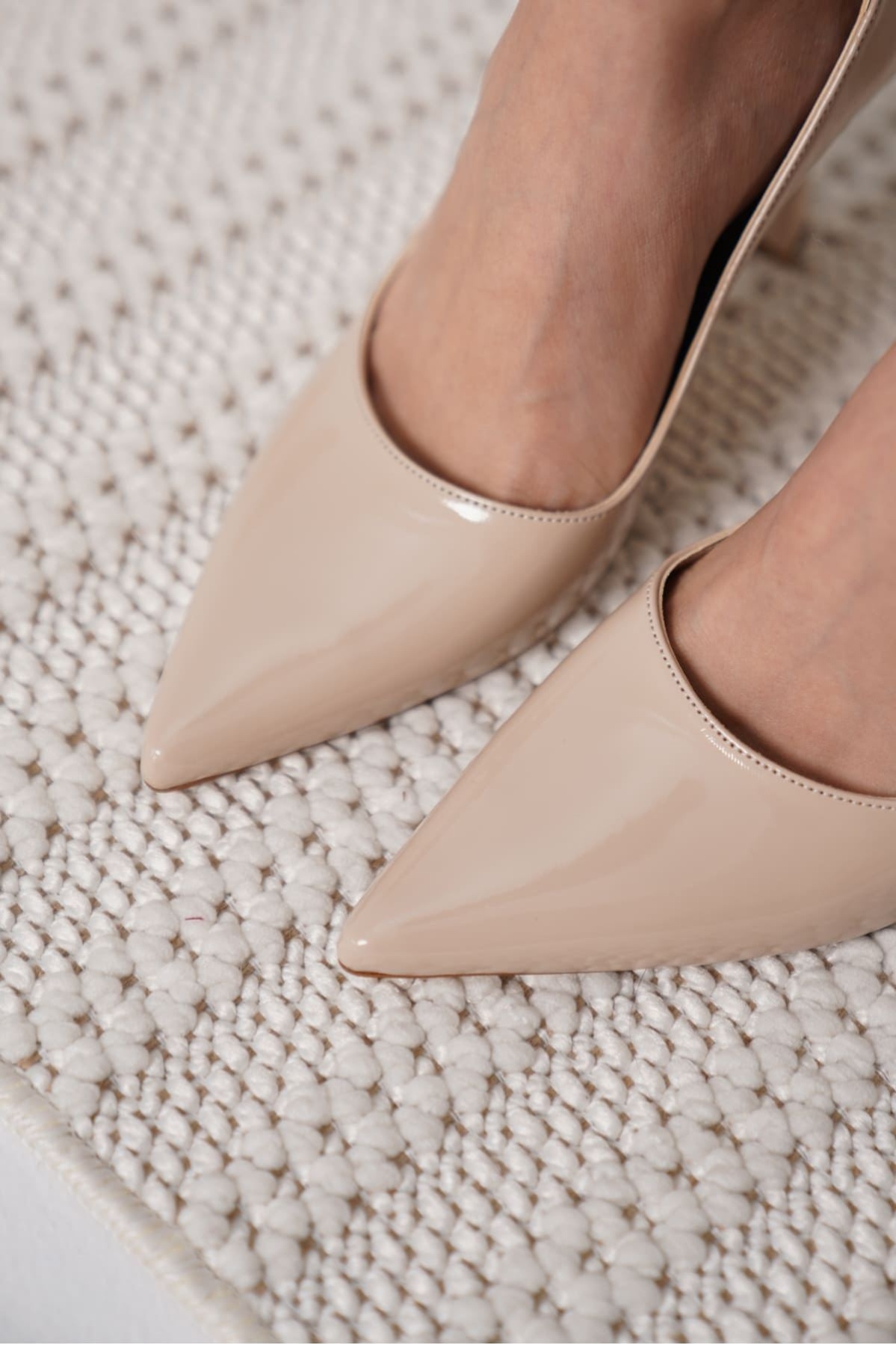 Blade Nude Rugan Kadın Stiletto