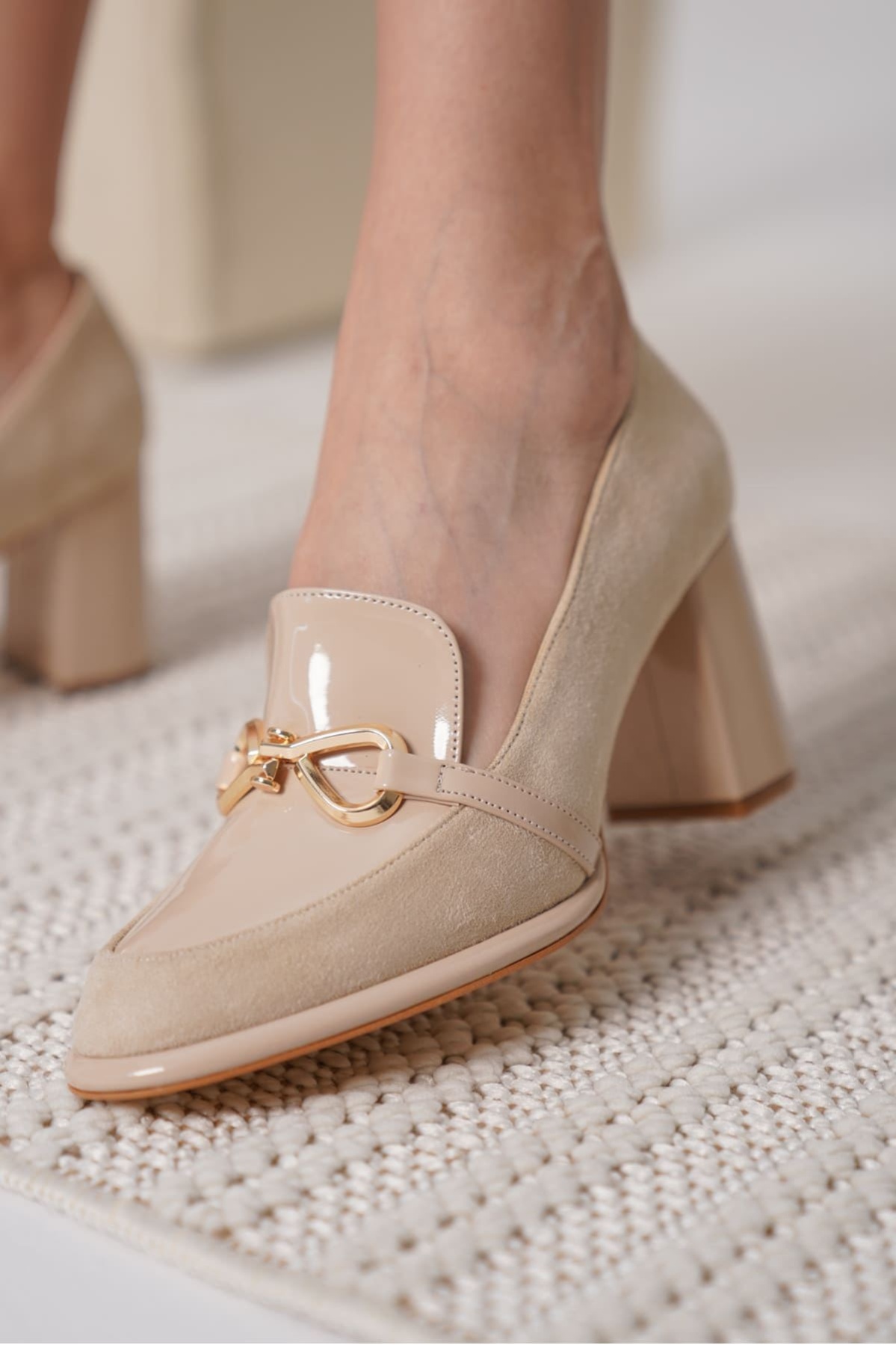 Toptan Kadın Topuklu Ayakkabı TR18MS10D