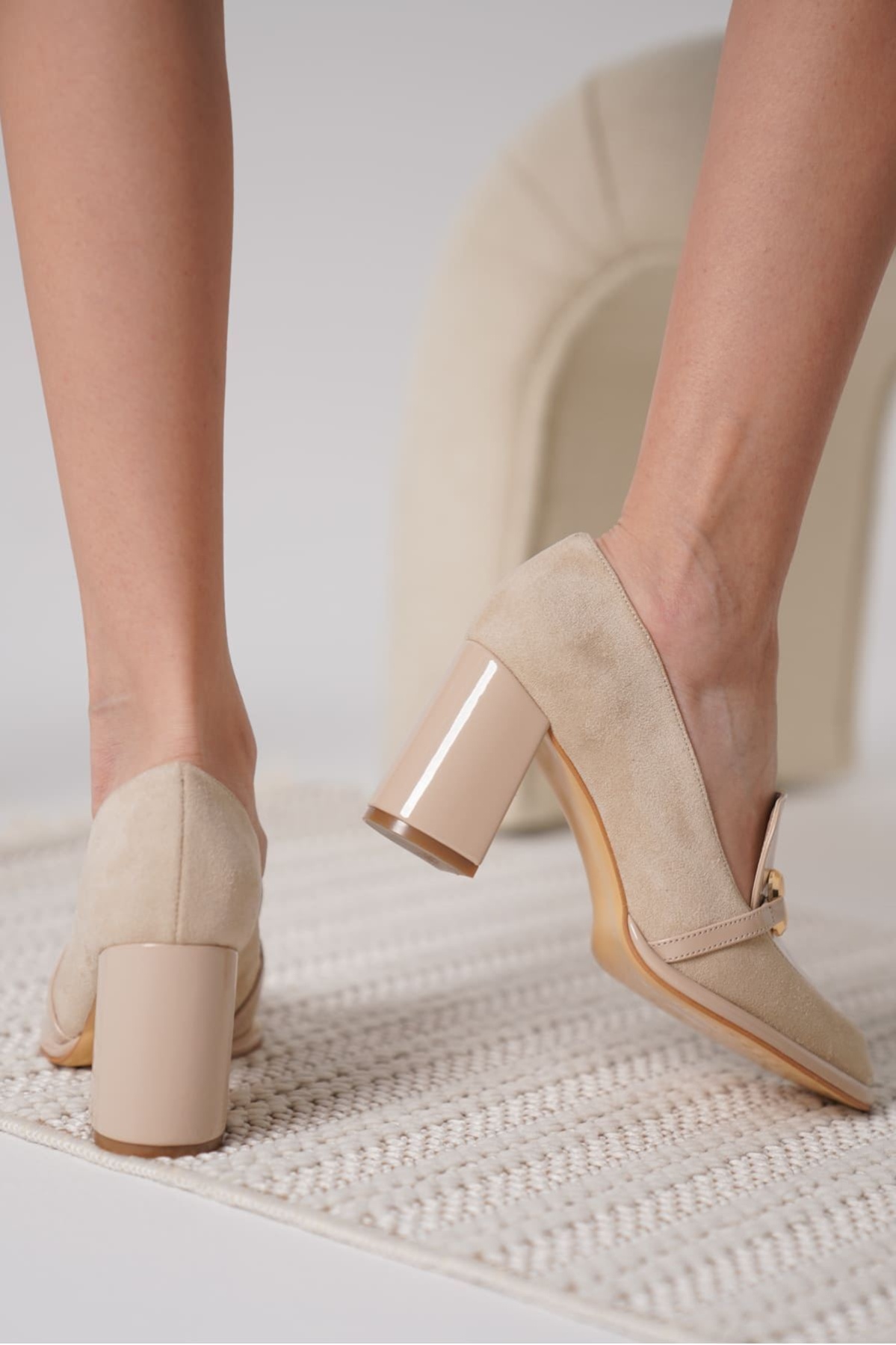 Toptan Kadın Topuklu Ayakkabı TR18MS10D