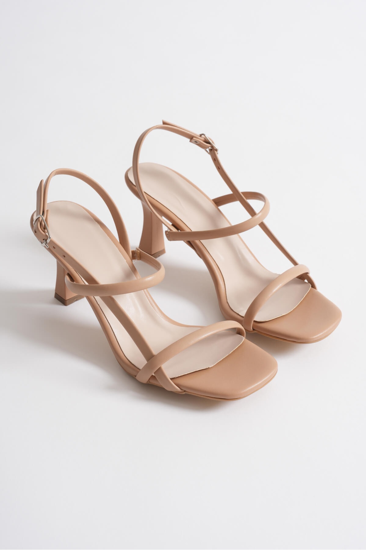 Monya Kadın Nude Topuklu Sandalet