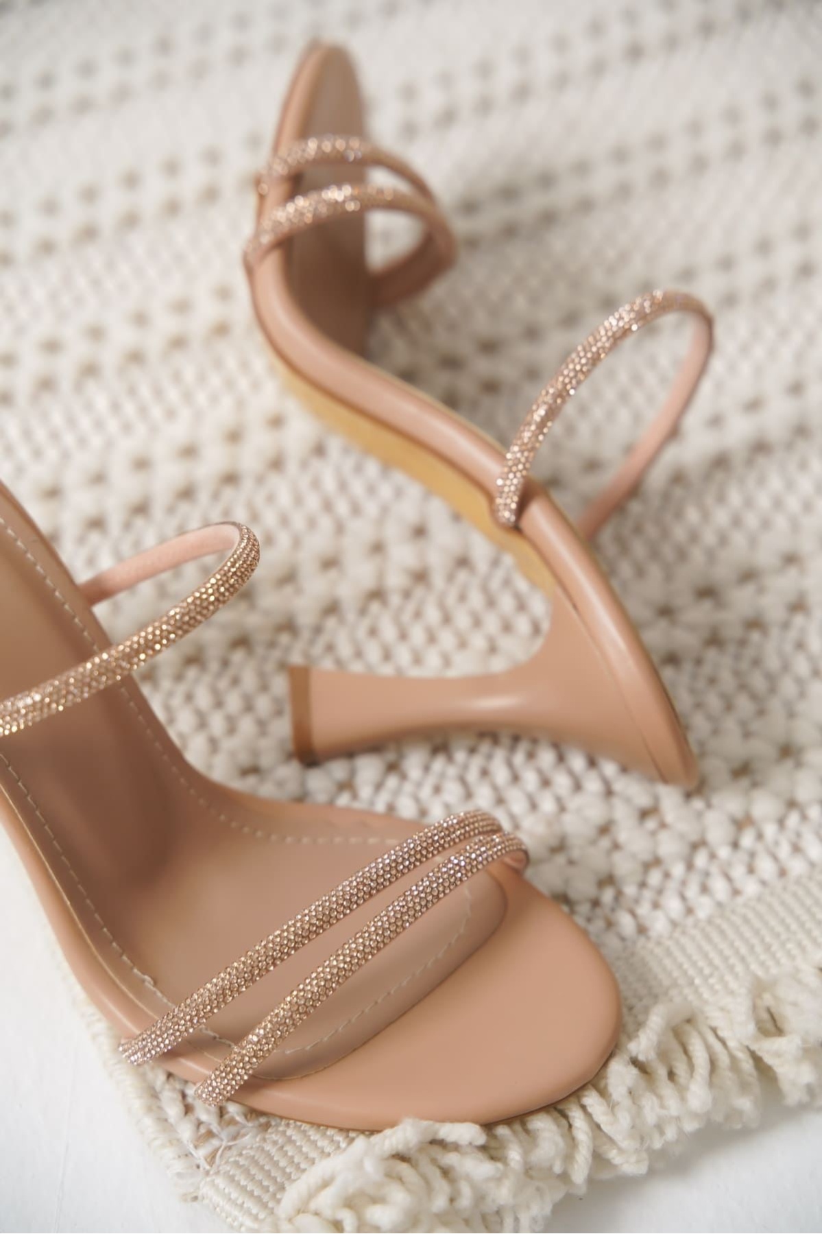 Dorothy Topuklu Nude Kadın Terlik