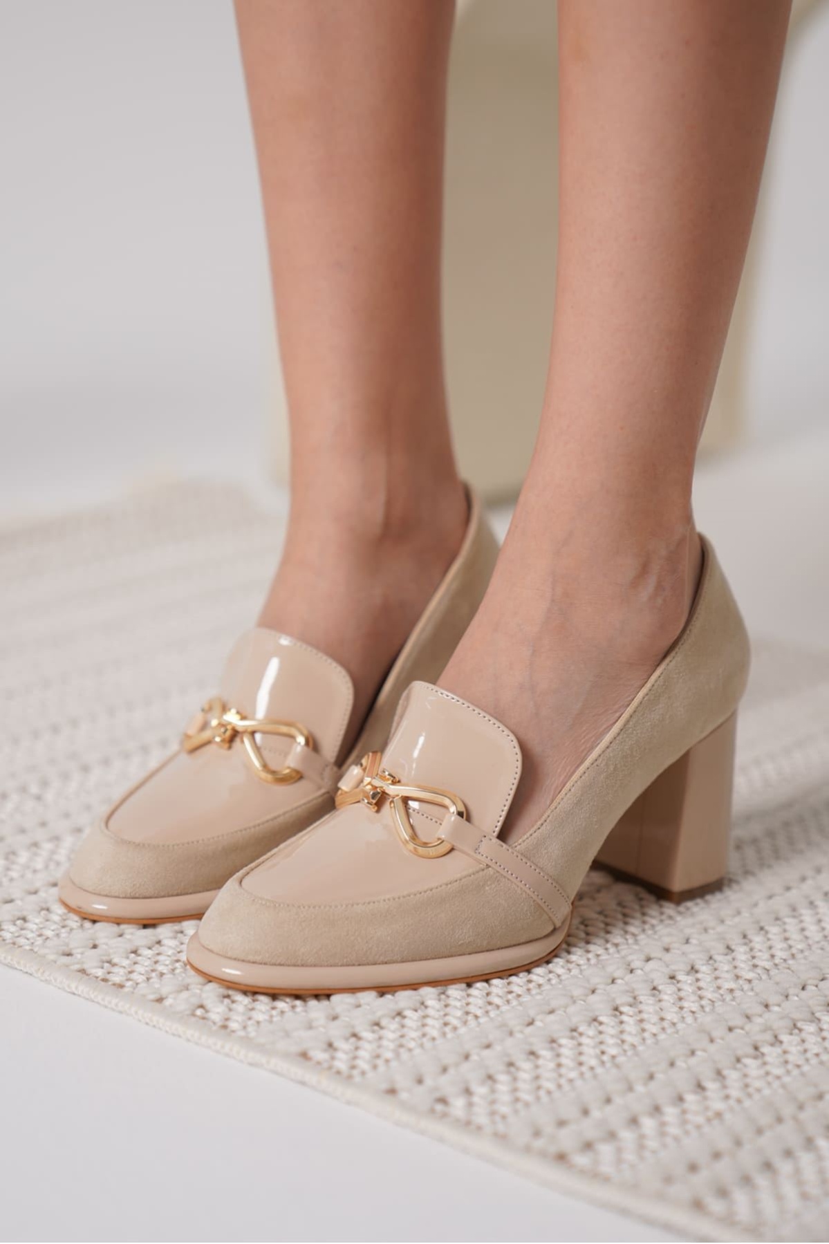 Toptan Kadın Topuklu Ayakkabı TR18MS10D