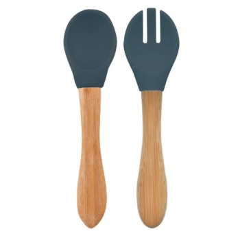 Mama Kaşığı ve Çatal Seti Deep Blue
