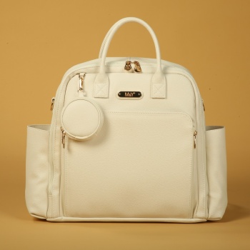 Maia Anne Bebek Bakım Sırt Çantası 7310 Krem