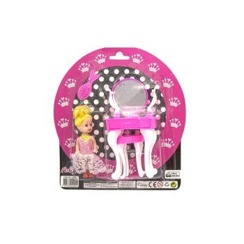 Makyaj Masalı Parmak Bebek 28x20x8 cm