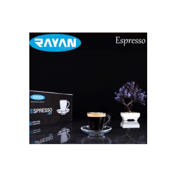 Rayan 6lı Espresso Bardak Seti