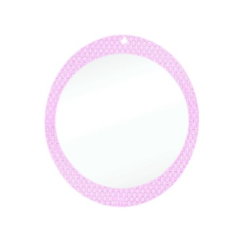 Hasır Oval Ayna 31x28 Royaleks-1293