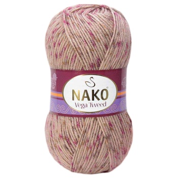 1 Adet Vega Tweed Premium Akrilik El Örgü İpi Yünü No: 31758