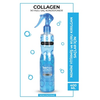 Kolajen Çift Fazlı Kondisyoner Fön Suyu 400 ML - mrfs