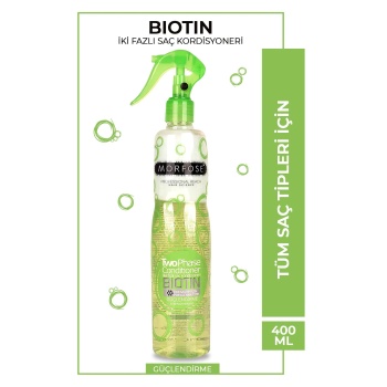 Biotin Çift Fazlı Saç Kondisyoner Fön Suyu 400 ML - mrfs