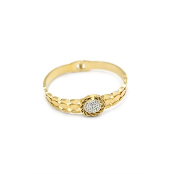 Örgü Bilezik - Altın