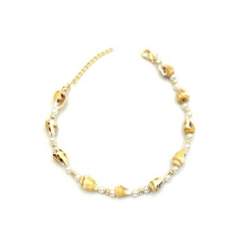 Deniz Kabuğu Halhal - Sarı