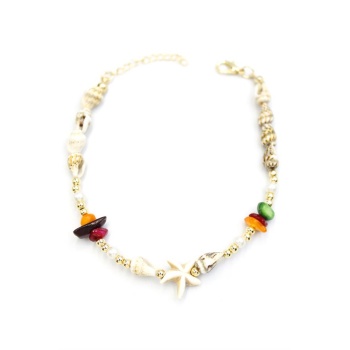 Deniz Kabuğu Halhal - ÇOK RENKLİ