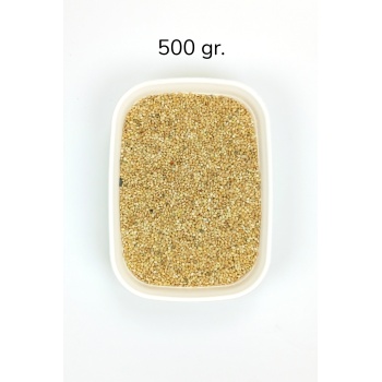 Muhabbet ve Tüm Egzotik Kuşlar İçin Doğal Taze Tane Sarı Darı - 500 gr