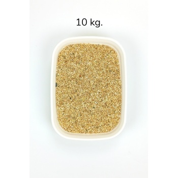 Muhabbet ve Tüm Egzotik Kuşlar İçin Doğal Taze Tane Sarı Darı - 10 kg