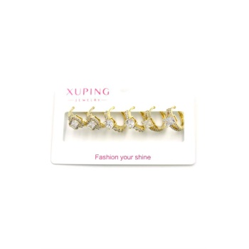 6lı Xuping Küpe - Altın