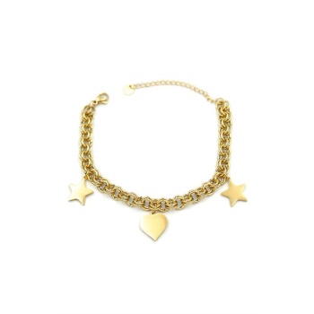 Yıldız Bileklik - Altın