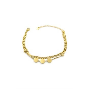 Zincir Bileklik - Altın