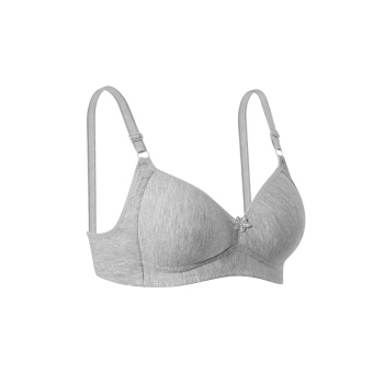 Telsiz Silikonlu Toparlayıcı Sütyen Gri