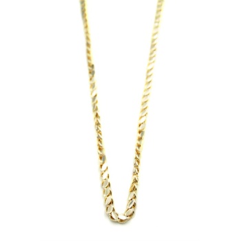 Arpa Zincir Kolye- 60cm - Altın