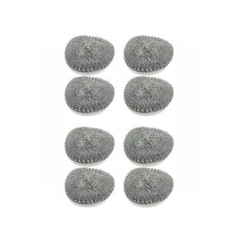 8 Adet Paslanmaz Çelik Tel Bulaşık Teli Poşetli