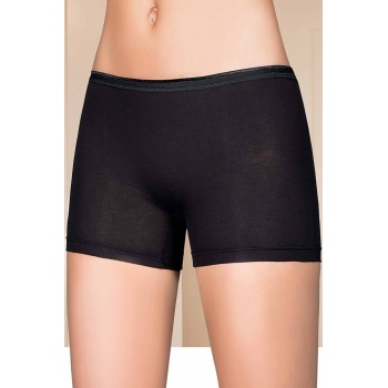 Likralı Kadın Boxer Siyah 2101B