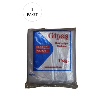 Bakkaliye Naylon Torba 2kg lık 23x36 cm 1 Paket (Takriben 260 Adet)
