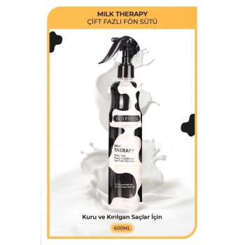 Milk Therapy Çift Fazlı Kondisyoner Fön Suyu 400 ML - mrfs