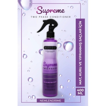 Çift Fazlı Supreme Kondisyoner Fön Suyu 400 ML - mrfs