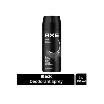 Axe Erkek Deodorant & Bodyspray Black 48 Saat Etkileyici Koku Vücut Spreyi 150 ml