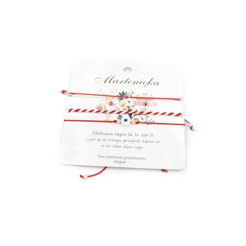 Fil Marteniçka Bileklik - Kırmızı