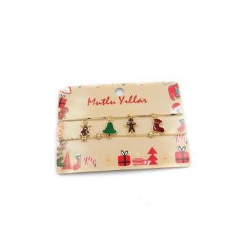 Yılbaşı Bileklik - Altın