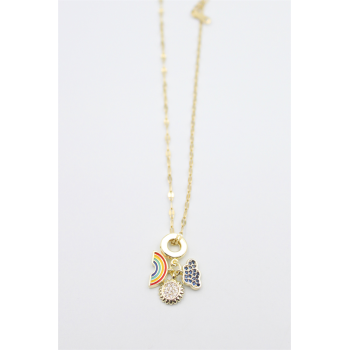 Charm Kolye - Altın