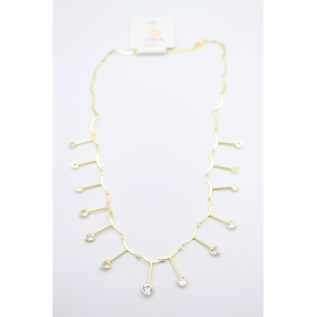 Kalp Sallantılı Kolye - Altın