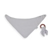 Silikon Diş Kaşıyıcılı Müslin Önlük 736 Gri