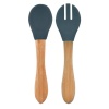Mama Kaşığı ve Çatal Seti Deep Blue