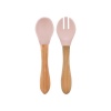 Mama Kaşığı ve Çatal Seti Pinky Pink