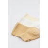 Little Love Girl 3lü Penye Soket Çorap 10137 Somon