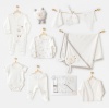 AC25561 Newborn Set Tinny Ships 10Lu Hastane Çıkışı Ekru