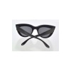 Siyah Çerçeve Cat Eye Kadın Güneş Gözlüğü - Moda Gözlük