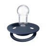 Bibs De Lux Silikon Emzik 0-36 Ay Steel Blue