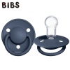 Bibs De Lux Silikon Emzik 0-36 Ay Steel Blue